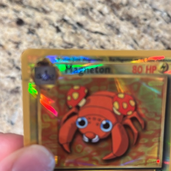 Pokemon Heart Holo Prism Japanese Vending Sticker Team Rocket Dark Flareon - Picture 5 of 7